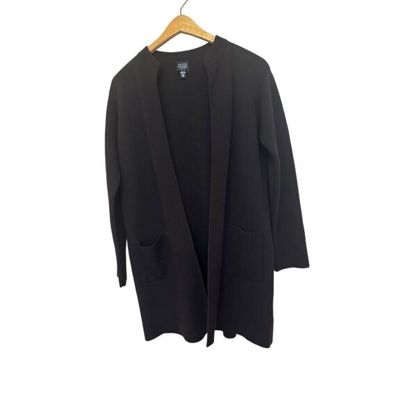 Eileen Fisher 100% Wool Cardigan PM - Picture 1 of 5
